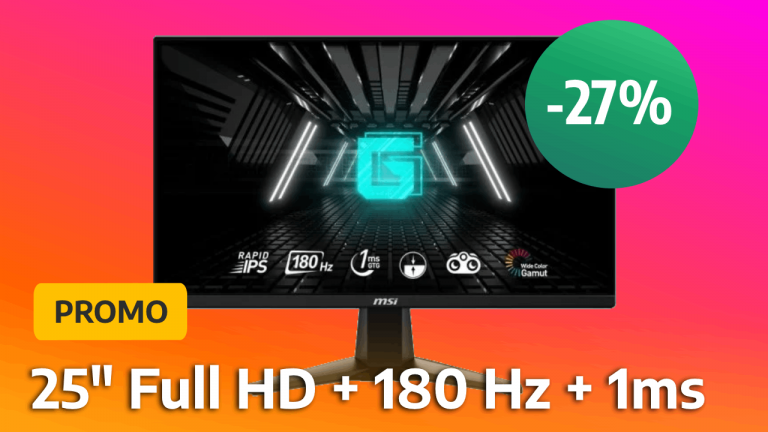 Cet écran PC gamer coûte moins de 149 € et il dispose d'une fréquence de rafraîchissement de 180 Hz !