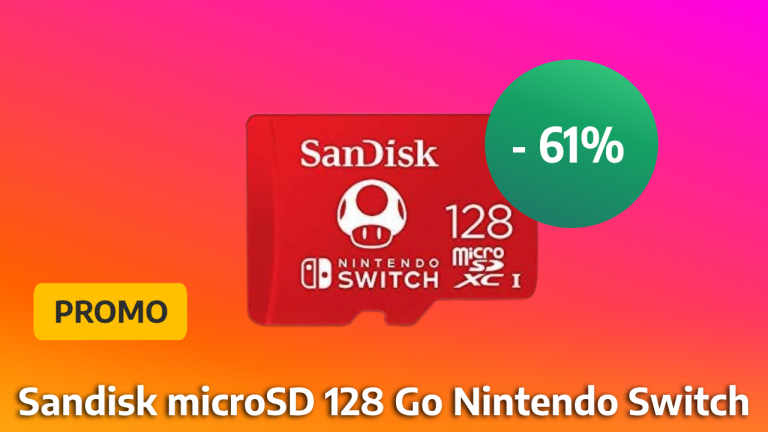 Nintendo Switch : notée 5/5 sur Amazon et avec une promo de -61%, la carte micro SD officielle se vend comme des petits pains