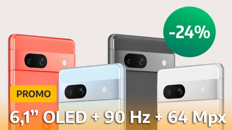 Parmi les meilleurs smartphones photo de notre classement, le Google Pixel 7a profite en ce moment d’un rapport qualité / prix imbattable grâce à -24% de promo