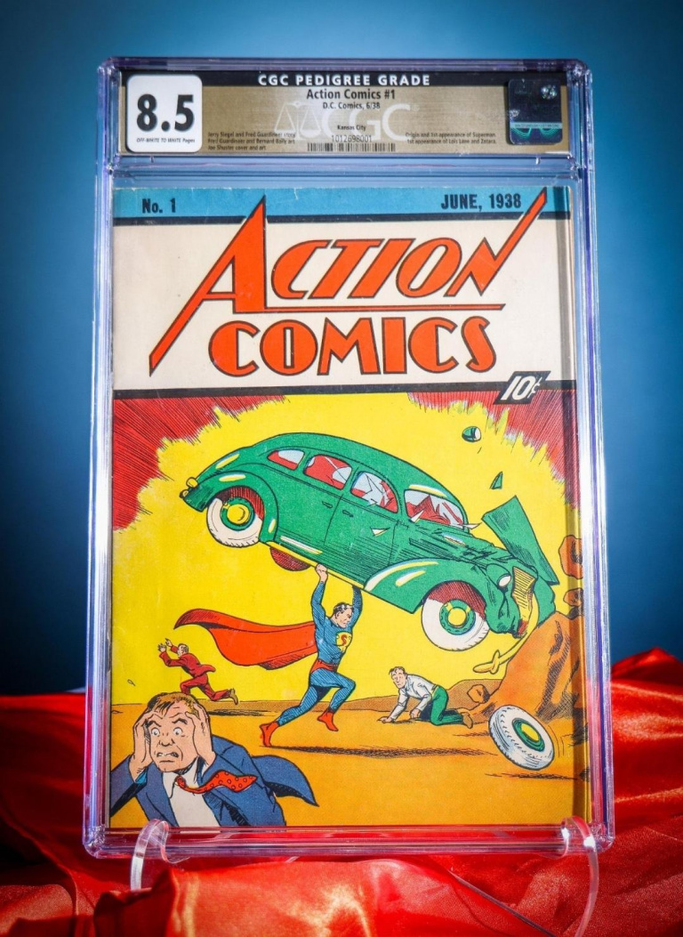 Ce comics DC a été vendu si cher que Superman lui-même pourrait s'évanouir