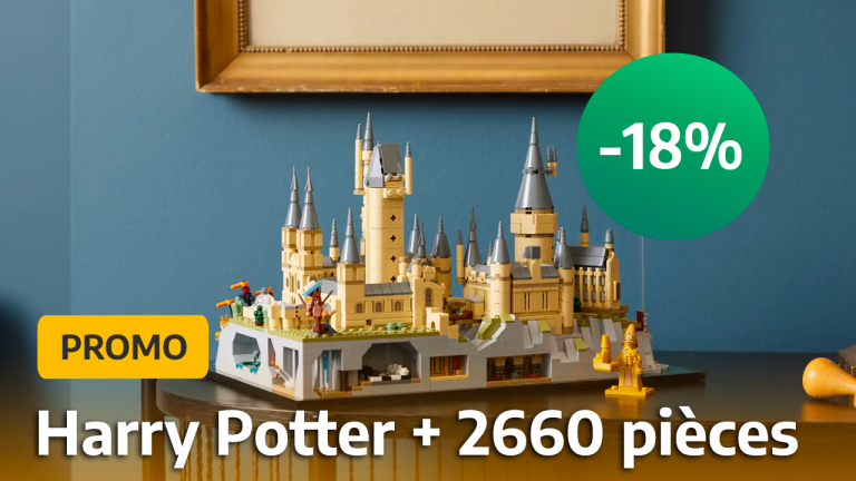 LEGO Harry Potter : le Château de Poudlard est à vendre ce week-end en promotion sur Amazon !