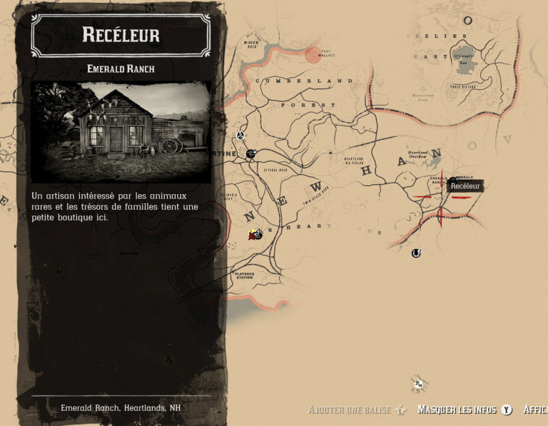 Receleurs Red Dead Redemption 2 : Chevaux, Chariot, Objets volés... Où trouver ces marchands ?