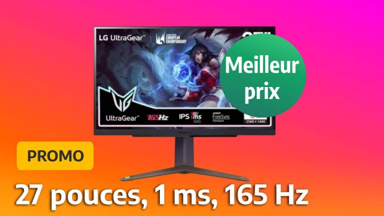 Bon plan gaming : l'écran PC LG UltraGear de 27 pouces est en baisse de prix chez plusieurs vendeurs !