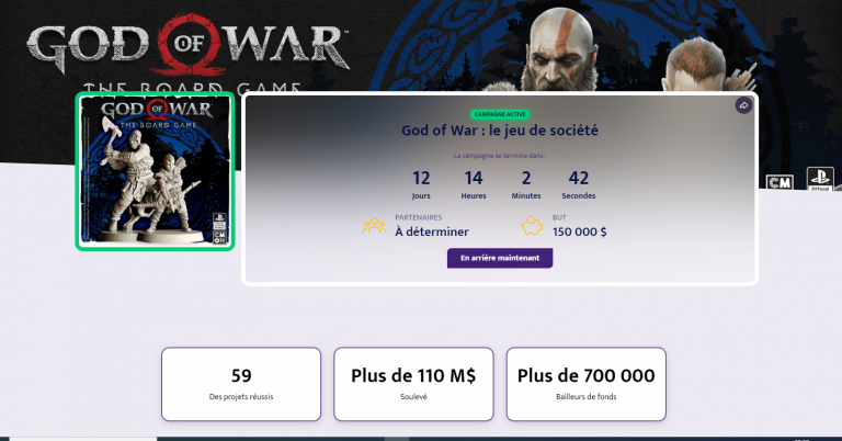 God of War sous un nouveau jour, ce projet dépasse toutes les espérances et récolte plus de 200 000 dollars