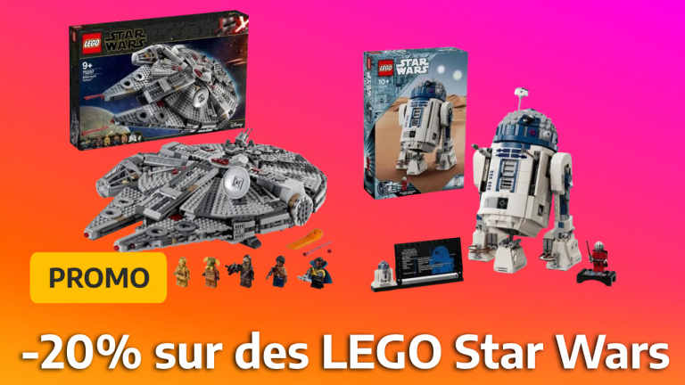 Ce marchand propose 20% de remise sur un bon nombre de LEGO Star Wars pour fêter les 25 ans de cette collection