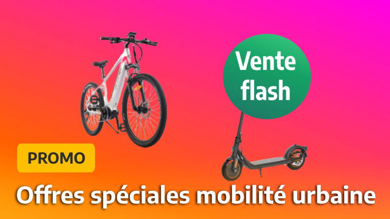 Darty lance une vente flash ce week end sur les trottinettes et les vélos électriques