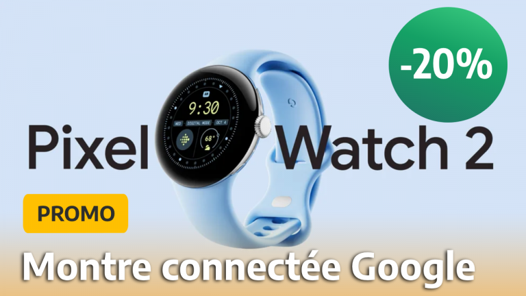 Pixel Watch 2 : Parfaite pour votre smartphone Android, cette montre connectée Google est à -20% !