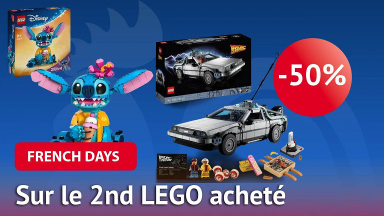 French Days LEGO : Cdiscount lance une opération spéciale, le 2ème acheté à moitié prix ! 