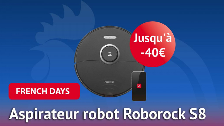 French Days : le robot aspirateur Roborock S8 est enfin en promo !