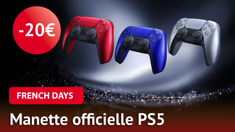 Grâce à ce code promo des French Days, la manette sans fil DualSense de la PS5 est à seulement 54 € !
