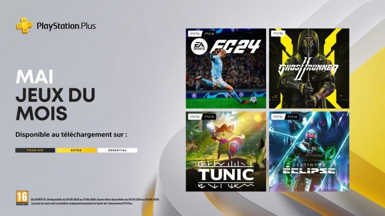 PlayStation Plus : les jeux PS4 et PS5 « gratuits » du mois de mai sont là, l'après FIFA et un Zelda-like à 17/20 au menu
