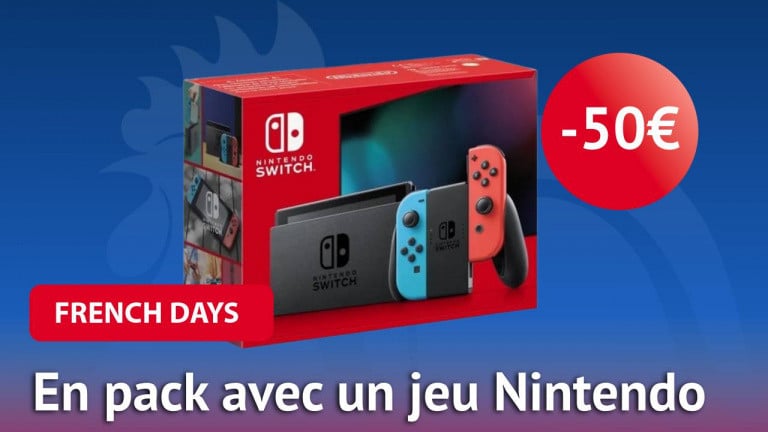 French Days : la Nintendo Switch devient moins chère et vient même avec un jeu offert