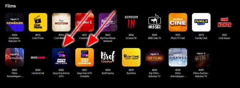 Si vous disposez d'une Smart TV Samsung, d'un mobile Samsung ou d'une TV LG, vous pouvez désormais regarder les nouvelles chaînes de télévision gratuites de Sony avec des séries et des films