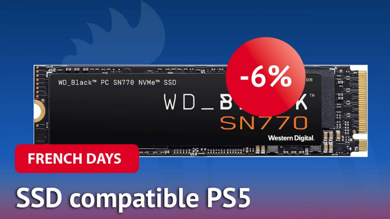 Promo SSD : pendant les French Days, le Western Digital SN770 2 To devient enfin intéressant
