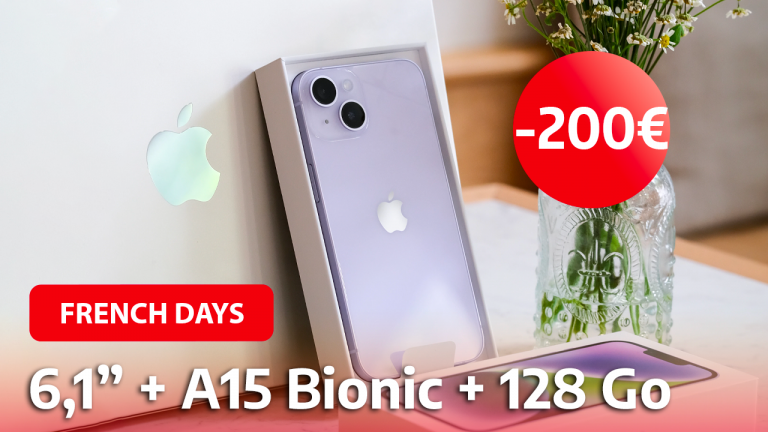French Days : le iPhone 14 128Go perd 200€ !