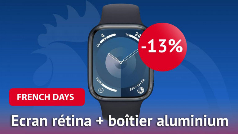 Les French Days font chuter le prix de l’Apple Watch Series 9, l’une des meilleures montres connectées ! 