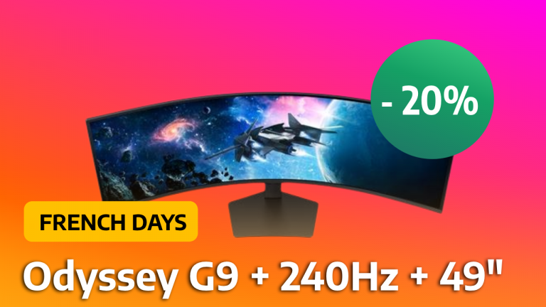 French Days : L'écran PC géant, l'Odyssey G9 est à 699€ grâce à ce procédé ! 