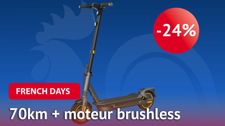 Promo : Pendant les French Days, la trottinette électrique Segway Ninebot Max G2 E est à -24%