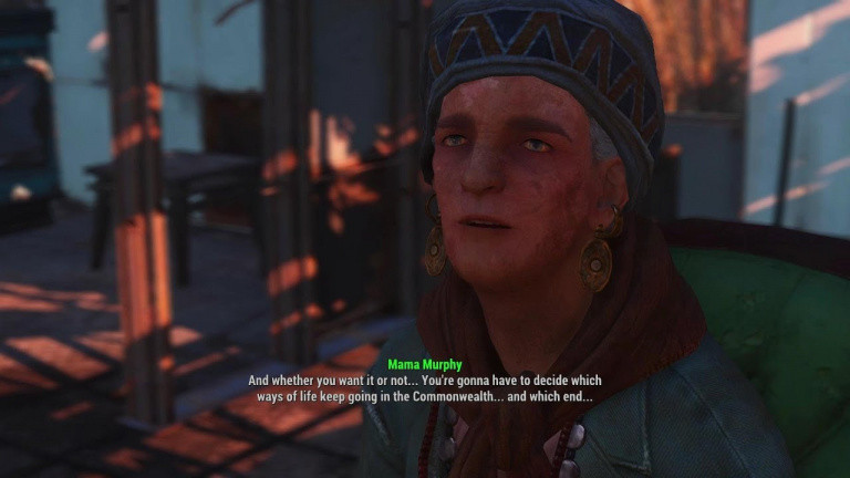 Mama Murphy Fallout 4 : Comment construire sa chaise et la sauver ? 