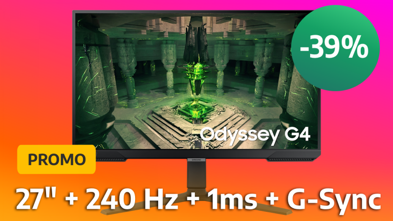 Samsung Odyssey G4 : Cet écran Pc gamer de 27" est en promo de -39%