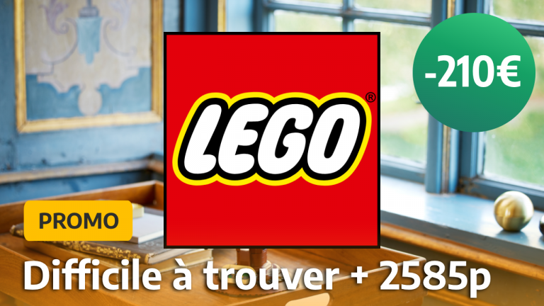 Ce LEGO difficile à trouver est en promotion à -20% chez la Fnac et c'est un très bon choix pour un cadeau !