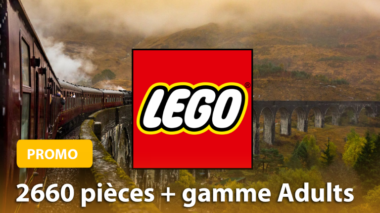 LEGO : Le Château de Poudlard est en réduction dans sa version 2660 pièces