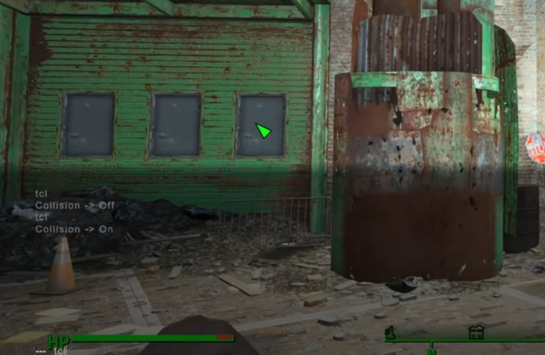 Noclip Fallout 4 : Comment vous débloquer facilement d'une texture ? 