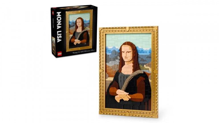 Le tableau le plus célèbre de tous les temps débarque en LEGO : voici à quoi ressemble la Joconde de Léonard de Vinci en petite briques 