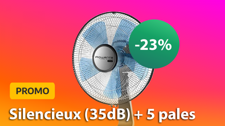 Promo ventilateur : le Rowenta Turbo Silence Extreme est à -23% et sera parfait pour cet été ! 