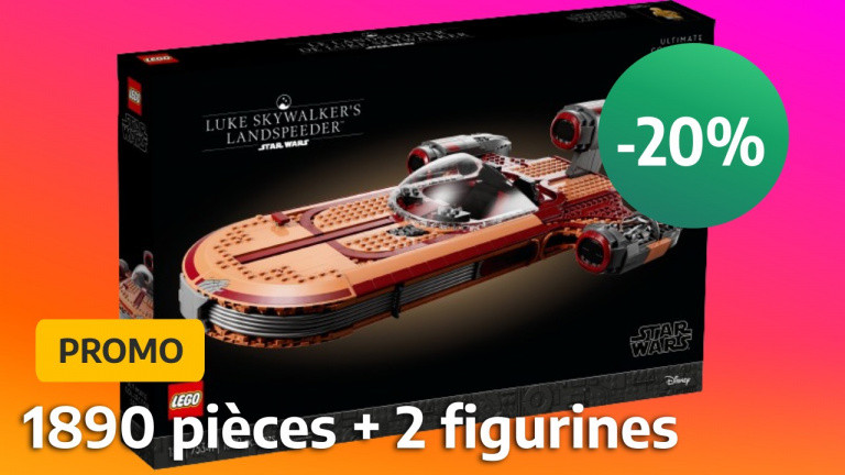 Promo LEGO Star Wars : le Landspeeder de Luke Skywalker est à -20% ! 