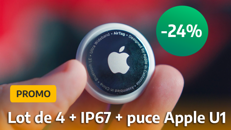 Vous n'allez plus jamais perdre vos clés avec ce pack d'Apple AirTags proposé à -24%
