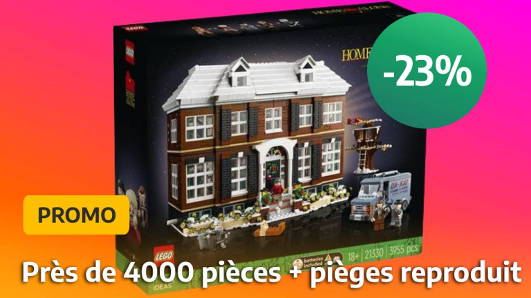 Proposé avec 70€ de promo, ce LEGO complexe rend hommage à un film culte des années 90