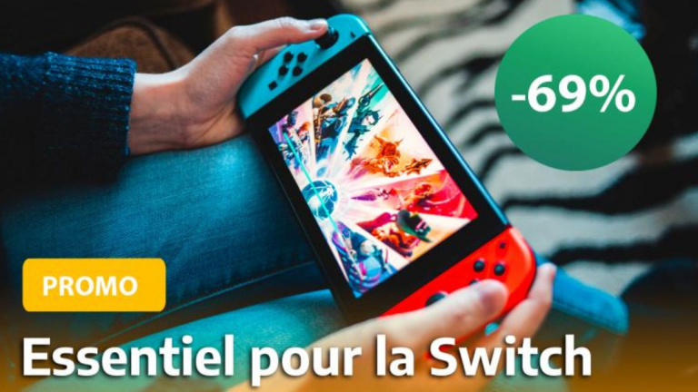 Cet accessoire officiel Nintendo Switch est un best seller, et il est à - 69% 