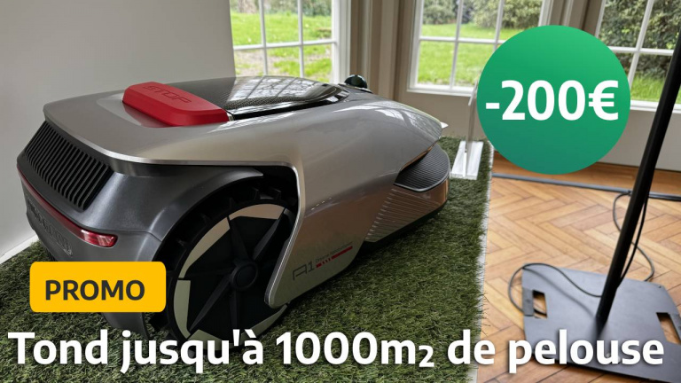 À peine sorti en France, le nouveau robot tondeuse Dreame A1 est déjà à -200€