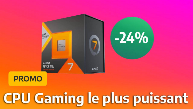 Promo AMD Ryzen 7 7800X3D : le meilleur processeur pour le gaming sur PC baisse de prix !