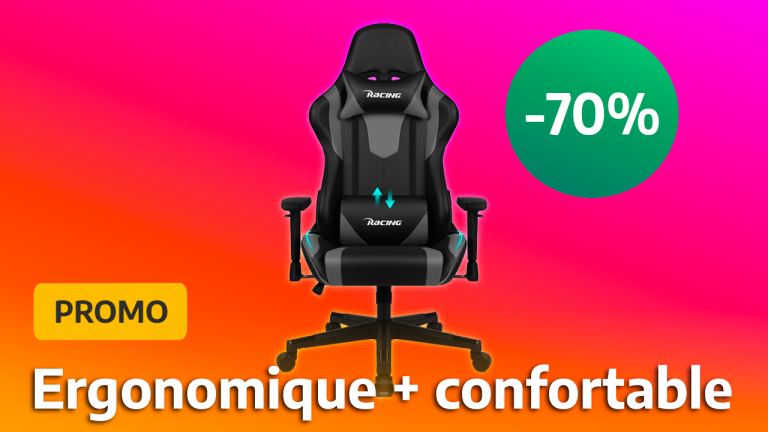 Promo : -70% sur la chaise gaming ergonomique chez Conforama avant les soldes
