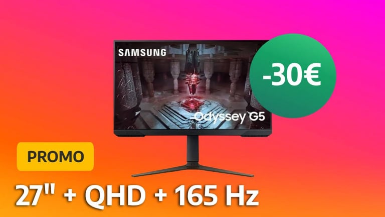 Promo écran PC : le Samsung Odyssey G5 est enfin en réduction !