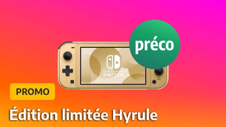 La Nintendo Switch Lite édition limitée Hyrule est dispo à petit prix 