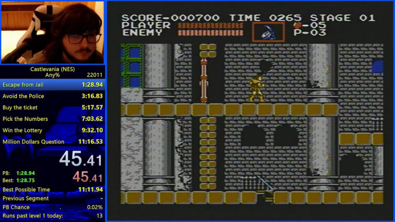 38 ans après la sortie de Castlevania sur NES, un joueur vient de découvrir une erreur de programmation hilarante qui permet de se téléporter à la fin du jeu