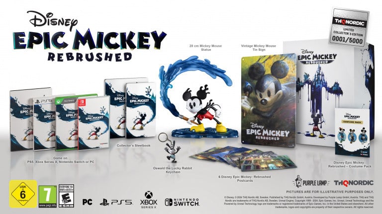 Epic Mickey Rebrushed: One of the best Disney video games is getting a remake on Nintendo Switch, and we finally have the release date!