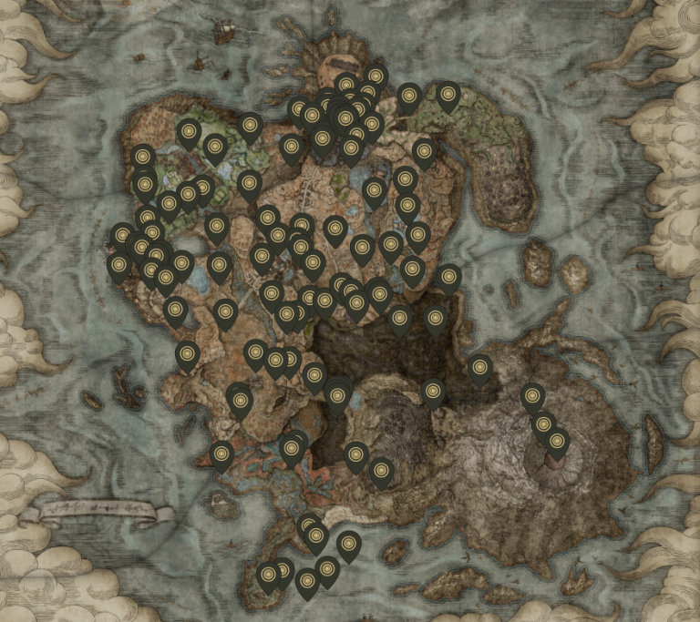 Elden Ring Shadow of the Erdtree Interaktive Karte: Alle Grace Sites und andere wichtige Orte im Spiel