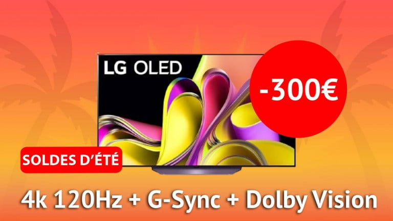 Soldes TV 4K : la LG OLED B3 55 pouces perd 300€ ! 