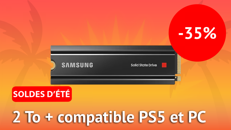 Soldes SSD : Le Samsung 980 Pro 2 To est à -35%