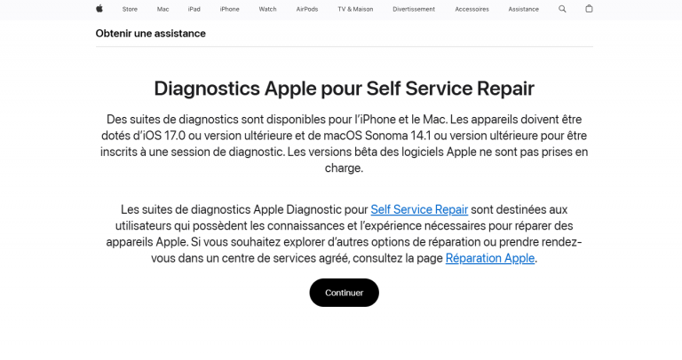 France : on peut enfin réparer son iPhone plus facilement grâce à Apple