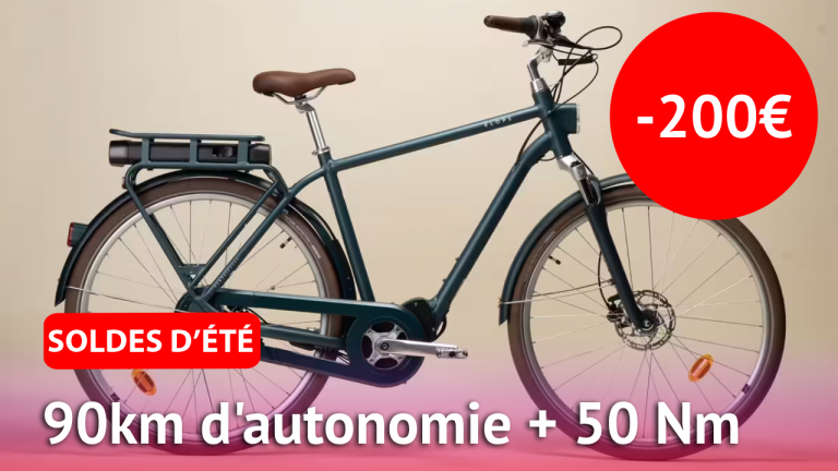 Soldes vélo électrique : Le Decathlon Elops 920E est à -200 €