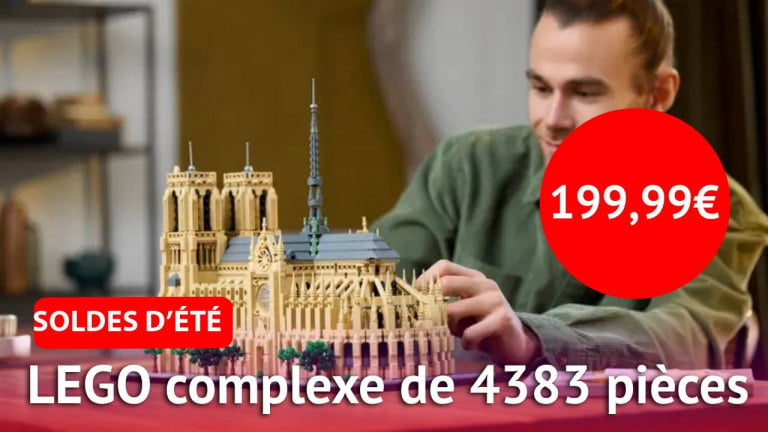 Soldes LEGO : la superbe reproduction de Notre-Dame de Paris est enfin en promotion