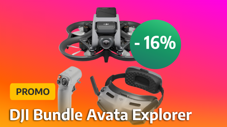 Soldes drone : le pack DJI Avata Explorer avec un casque de réalité virtuelle est en promo