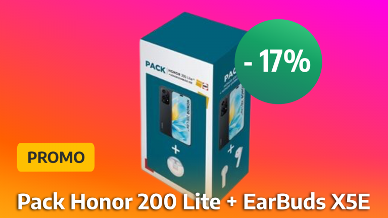 Soldes smartphone : le pack Honor 200 Lite et écouteurs sans fil s’affiche à tout petit prix