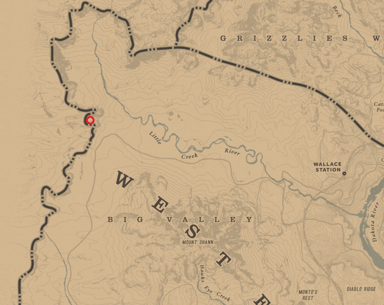 Tempest Rim Red Dead Redemption 2 : Comment rejoindre ce point d'intérêt ?