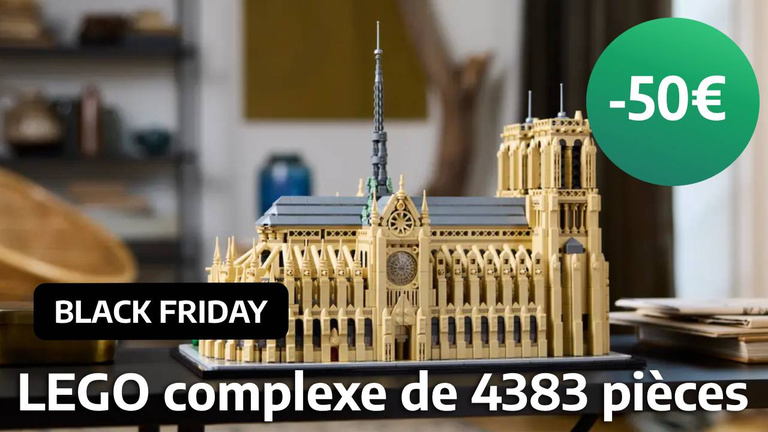 Très recherché, le LEGO architecture Notre-Dame de Paris est en promo pour le Black Friday